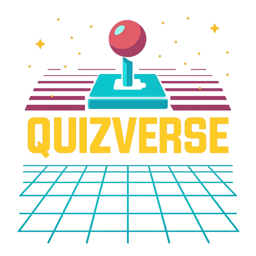 QuizVerse neon logo